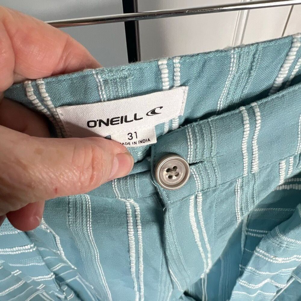 O’neill Wide-Leg Woven Pants In Cameo Blue Size 31 Nwt — image 3 of 6